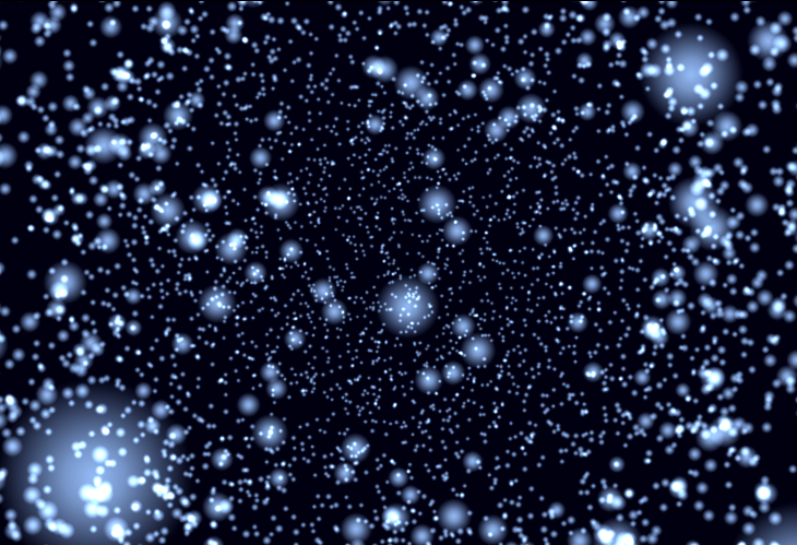 Audio Reactive Particles preview