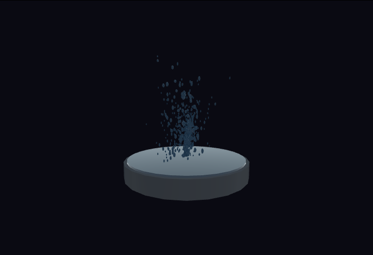 Fountain Emitter preview